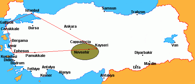 Turkey tour 24 itinerary